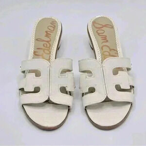 Sam Edelman white sandals, 7 1/2